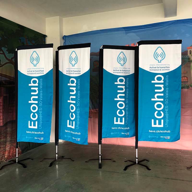 POS Exhibition Design The Best Flying Banners For Advertisements